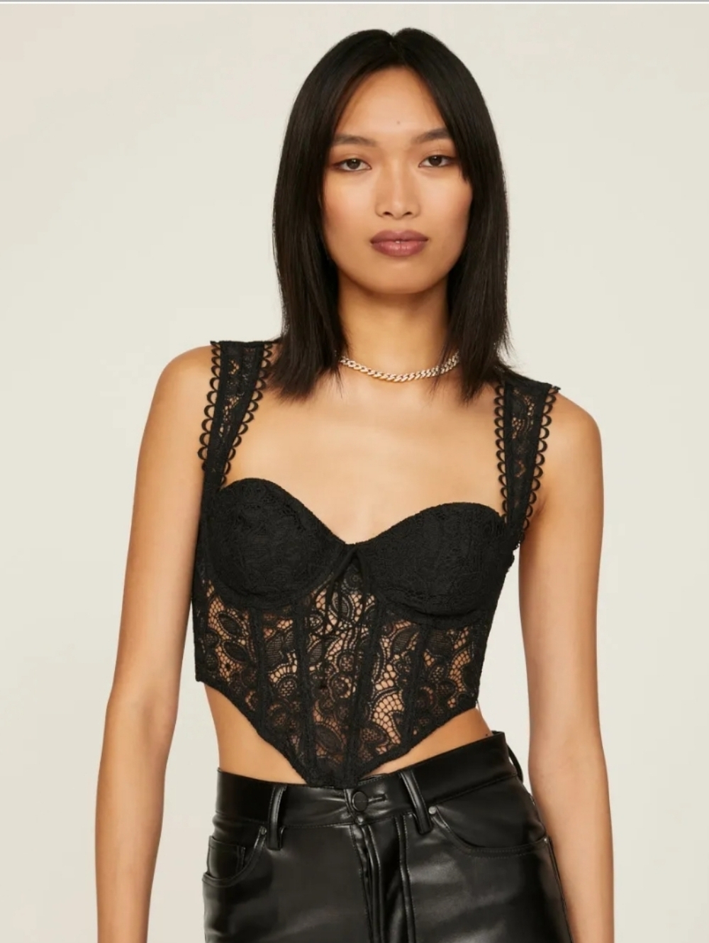 For Love & Lemons Sammie Corset Top